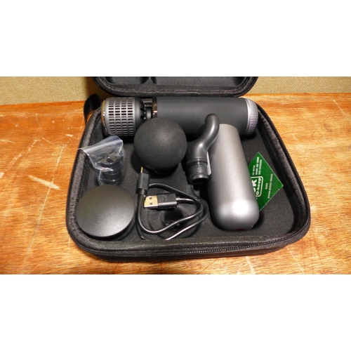 6213 - A Sharper Image massage gun (377-478) *This lot is subject to VAT