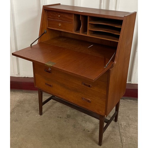 20 - A teak bureau