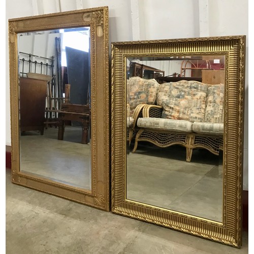 294 - Two Victorian style gilt framed mirrors