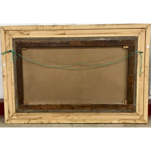 297 - John Holland III (1830-1886), rural landscape with copper whisky stills in the background, oil on ca... 