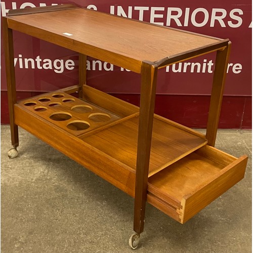 33 - A Remploy teak cocktail trolley