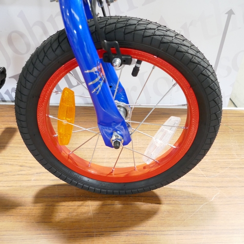 6081 - A Childrens Huffy 14” Spiderman bike, original RRP £99.99 + VAT (378-474) *This lot is subject to VA... 