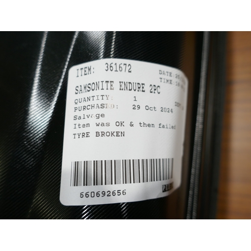 6082 - Two Samsonite Endure suitcases, original RRP £119.99 + VAT (378-280) *This lot is subject to VAT