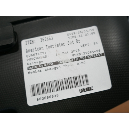 6098 - An American Tourister Jetdriver hardside suitcase,  (378-91) *This lot is subject to VAT