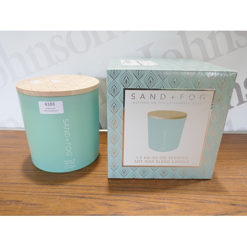 6103 - A Sand & Fog candle, (378-133) *This lot is subject to VAT
