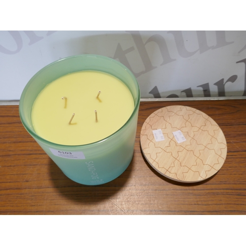 6103 - A Sand & Fog candle, (378-133) *This lot is subject to VAT