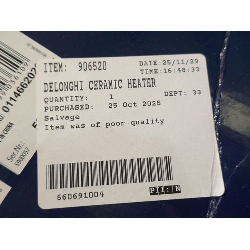 6110 - A Delonghi ceramic fan heater, (378-243) *This lot is subject to VAT