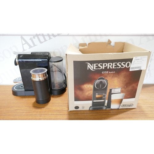 6112 - A Delonghi Nespresso Citiz coffee machine, original RRP £149.99 + VAT (378-263) *This lot is subject... 