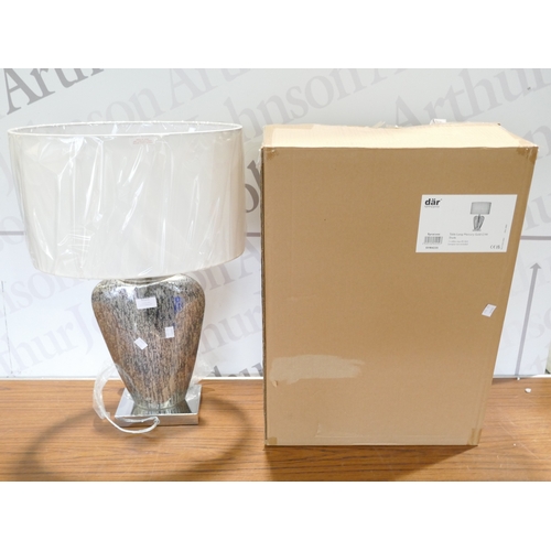 6121 - A Dar Syracuse table lamp with shade, (378-235) *This lot is subject to VAT