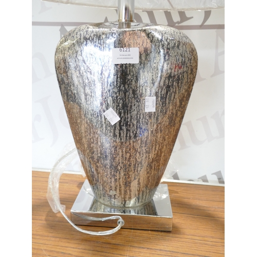 6121 - A Dar Syracuse table lamp with shade, (378-235) *This lot is subject to VAT