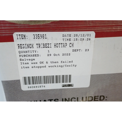 6124 - A Reginox Tribezi chrome hot tap and tank, original RRP £249.99 + VAT (378-228) *This lot is subject... 