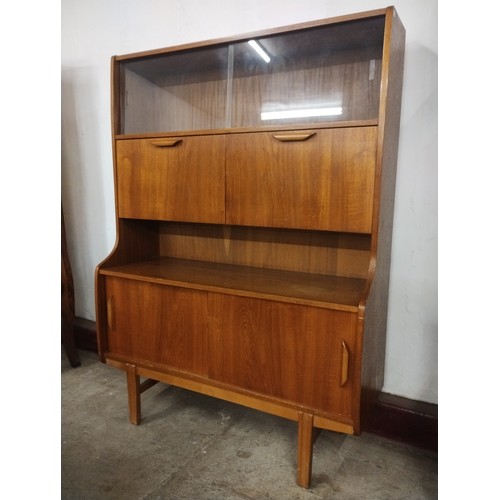 60C - A teak highboard