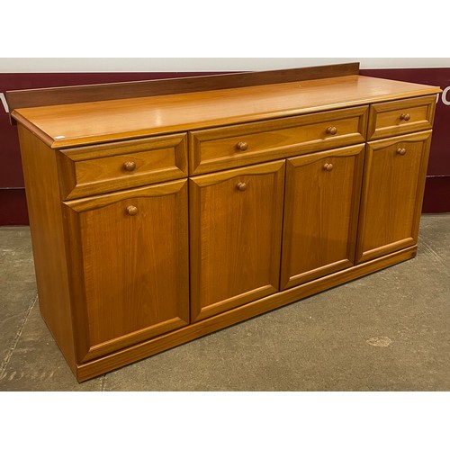 60J - A G-Plan teak sideboard and teak media unit
