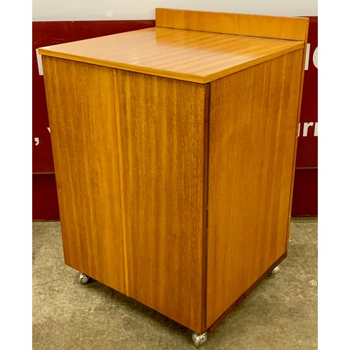 60J - A G-Plan teak sideboard and teak media unit