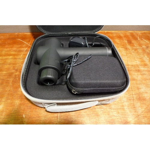 6133 - A power-boost deep tissue massage gun, (376-201/904) *This lot is subject to VAT