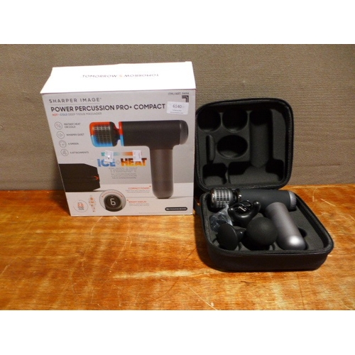 6140 - A Sharper Image massage gun,  (378-196,224) *This lot is subject to VAT