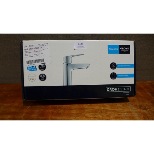 6141 - A Grohe bathroom basin mixer tap, (378-495) *This lot is subject to VAT