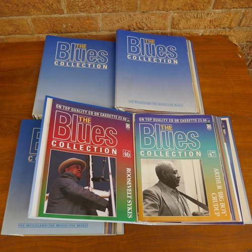 A collection of The Blues CDs and magazines including over 50 magazines ...