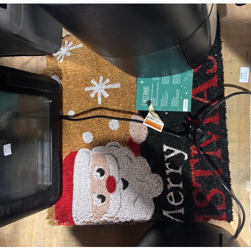 6444 - Five air-fryers to include Gourmia, Sur la Table, Instant pot  and a Christmas door mat ALL ITEMS AR... 