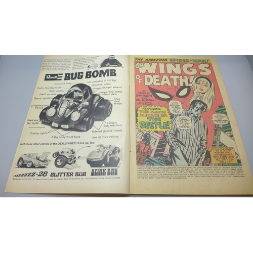 2012 - The Amazing Spider-man, a 1971 Marvel comic, 94 Mar, (silver age and good condition)