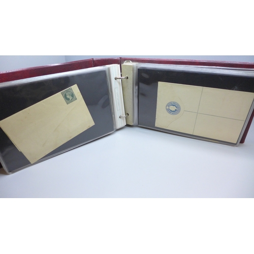2014 - An album of mint commonwealth postal stationery, mainly Queen Victoria, some Edward VII and George V... 