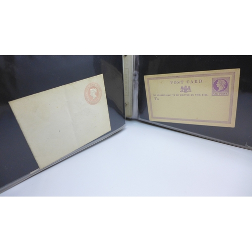 2014 - An album of mint commonwealth postal stationery, mainly Queen Victoria, some Edward VII and George V... 