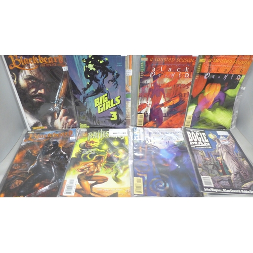 2025 - Twenty-five mixed comics including, Marvel, DC, Helix and Valiant, some duplicates