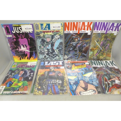 2029 - Twenty-five mixed comics to include, Valiant, Marvel, Epic and Icon, some duplicates