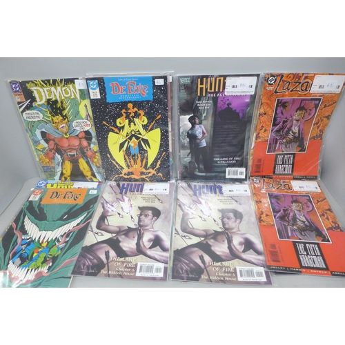 2035 - Twenty-five DC comics to include, Green Arrow, Hourman, Camelot 3000, The Demon, Dr. Fate, The Demon... 