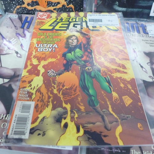 2035 - Twenty-five DC comics to include, Green Arrow, Hourman, Camelot 3000, The Demon, Dr. Fate, The Demon... 