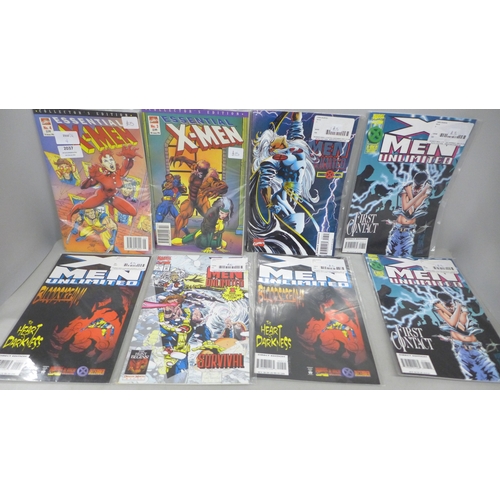 2037 - Twenty-five Marvel comics, all X-Men (some duplicated)