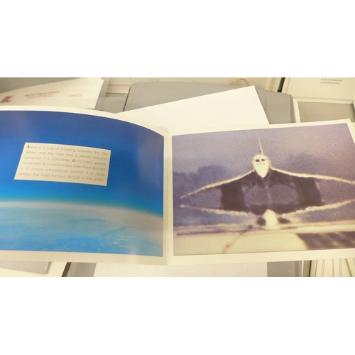 2040 - A collection of Concorde ephemera, John Player World Tour on Concorde, 11th December 1985, including... 