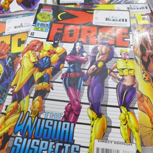 2043 - Twenty-five Marvel comics, all X-Force