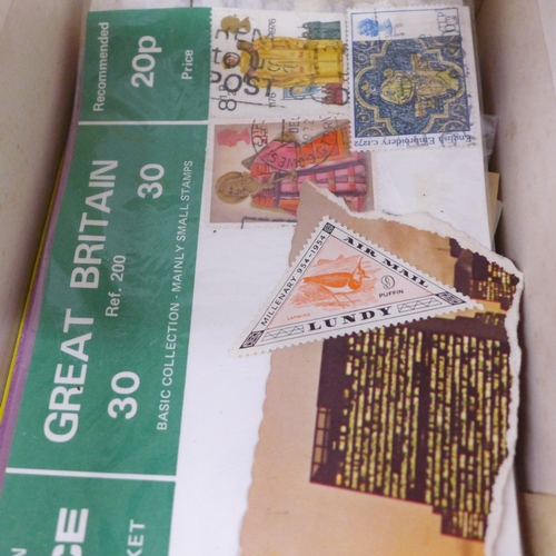 2057 - A collection of stamps including Tristan De Cunha