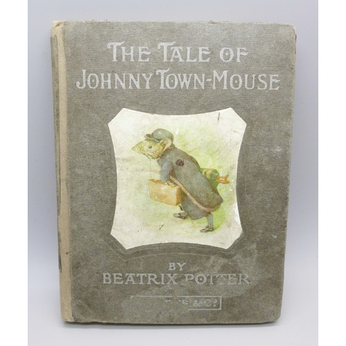 2168 - One volume, Beatrix Potter, The Tale of Johnny Town-Mouse, 1918 first edition