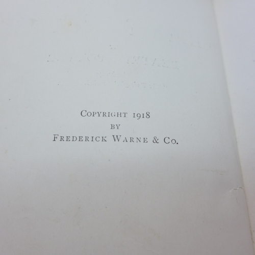 2168 - One volume, Beatrix Potter, The Tale of Johnny Town-Mouse, 1918 first edition