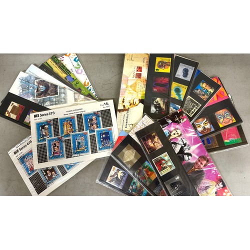 2113 - Stamps; a collection of approximately fifty Royal Mail presentation packs to include Art and Craft, ... 