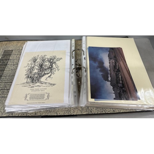 2114 - An album of paper ephemera, large collection of paper collectables from the late 1800s onwards, incl... 