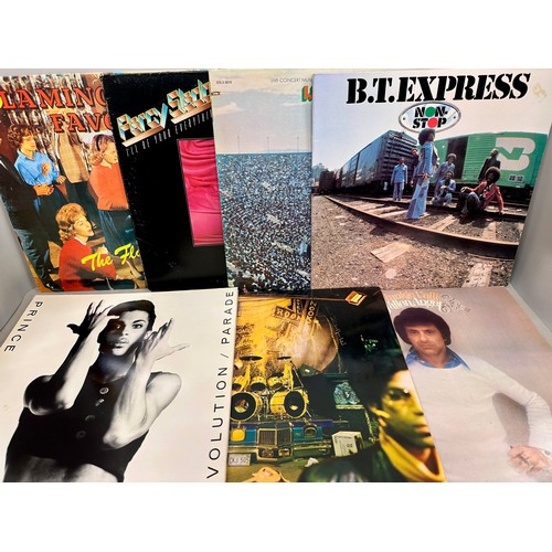 2115 - Seven vinyl LP records including two Prince