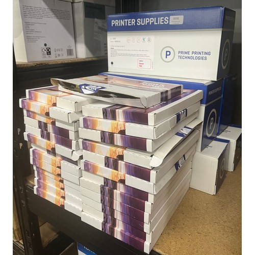 Two boxed and unused Prime printing technologies Canon 728 black toner ...