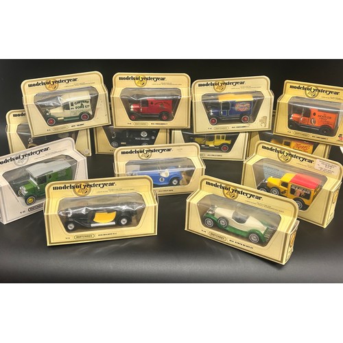2107 - A large collection of Matchbox Models of Yesteryear model vehicles, all boxed (34)