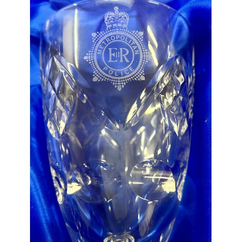 2111 - Police interest; a Royal Doulton character jug The London Bobby and one other, glassware and a Wedgw... 