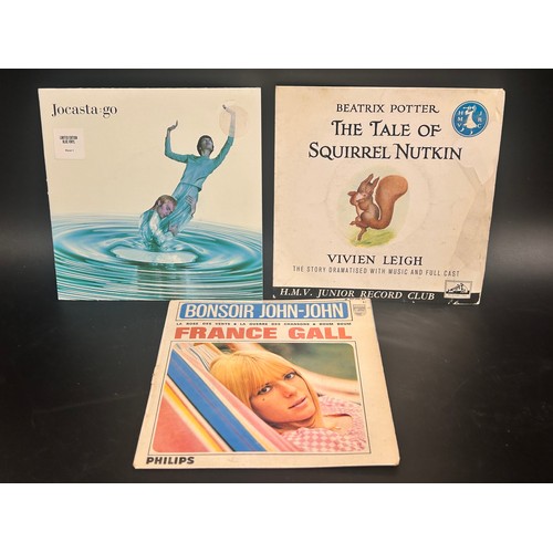 2114 - A collection of LP records including John Lennon, Mike Oldfield, The Beatles, The Monkees, etc.