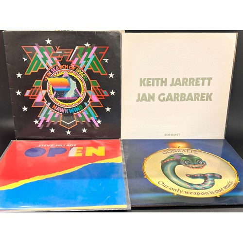 2144 - Fourteen vinyl LP records and one 12