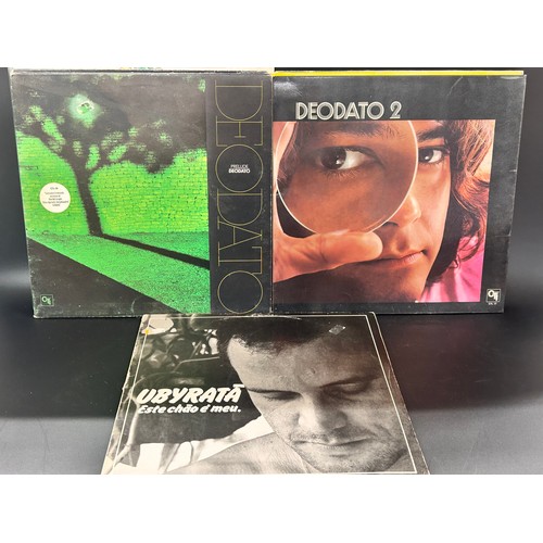 2144 - Fourteen vinyl LP records and one 12