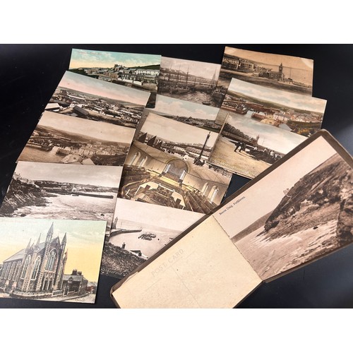 2154 - A collection of postcards, mostly Edwardian, including Lancashire, Hull, Nottingham