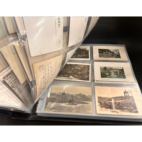 2154 - A collection of postcards, mostly Edwardian, including Lancashire, Hull, Nottingham