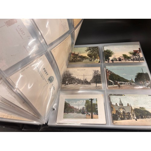 2154 - A collection of postcards, mostly Edwardian, including Lancashire, Hull, Nottingham