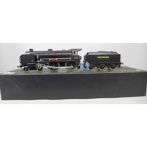 2071 - An Ace Trains 0 gauge 4-4-0 Schools Class locomotive and tender, Merchant Taylors, boxed