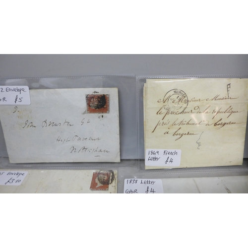 2074 - A collection of mixed ephemera to include Victorian indentures, letters, photographs, other document... 